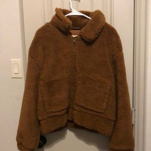 Brown Teddy Jacket